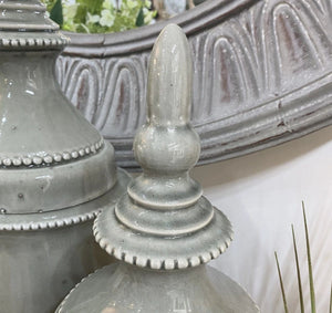 Louisa Lidded Urn - 2 Sizes