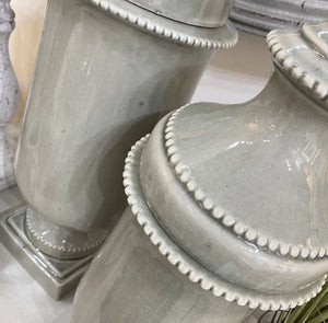 Louisa Lidded Urn - 2 Sizes