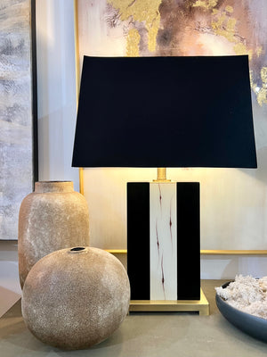 Calden Marble Style Table Lamp