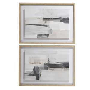 Leida Set of Framed Canvases