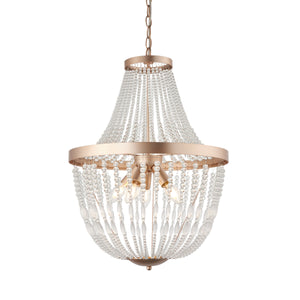 Celina Tiered Glass Bead Pendant Light