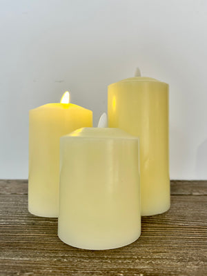 Everyday Ivory LED Candle - 3 Sizes
