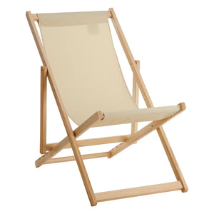 Cream Deck Chair