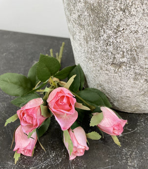 Pink Rosebud Posy