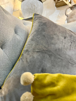 Grey Meridian Cushion - 3 Options