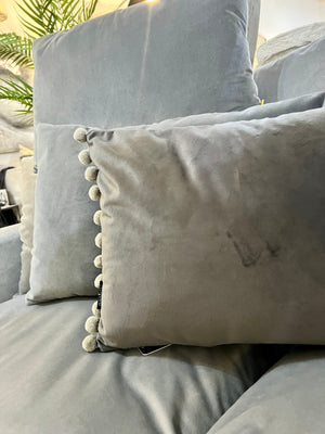 Grey Clarrie Cushion - 3 Options