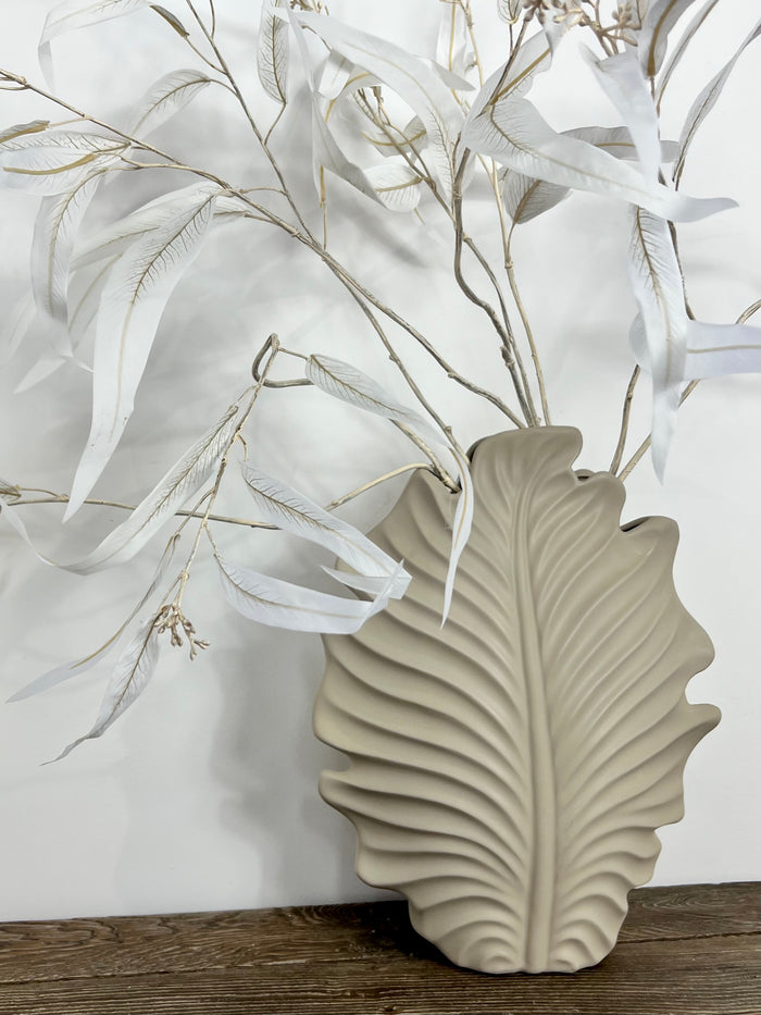 Katie Taupe Vase
