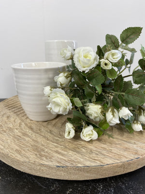 Miniature Rose Spray - 2 Colours