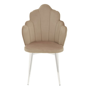 Tian Silver Leg Chair - 4 Colours