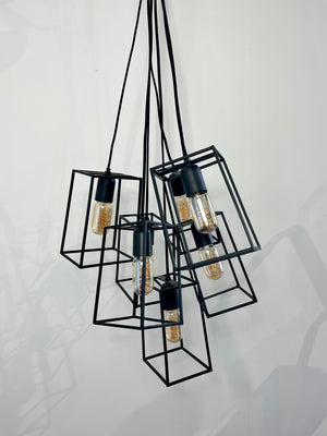 Light and Living Black Vani Light
