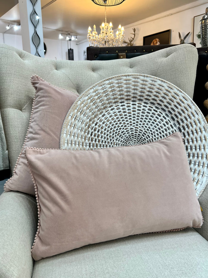 Blush Pink Rectangular Cosma Cushion - 3 Options