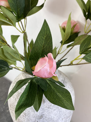 Pink Peony Spray