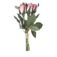 Pink Rosebud Posy