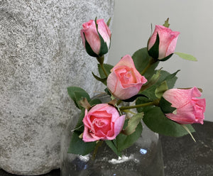 Pink Rosebud Posy