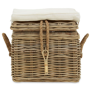 Rattan Storage Stool