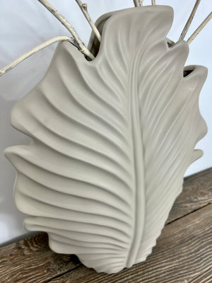 Katie Taupe Vase