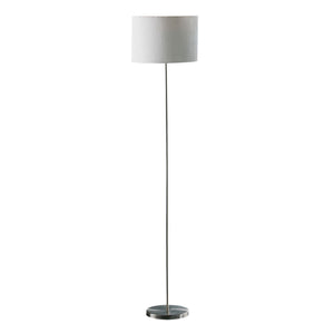 Baron Slim Silver Floor Lamp