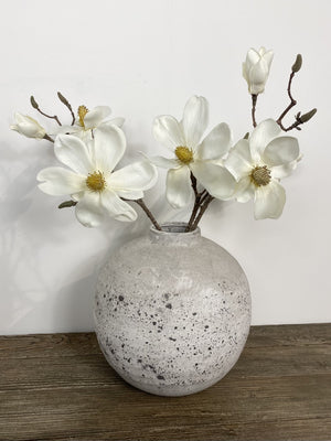 Corfe Stone Aged Vase