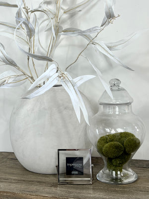 Silver Edge Square Photo Frame