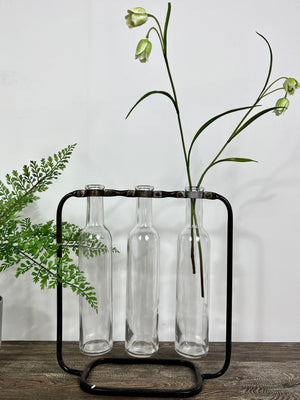 Three Bottle Bud Vase