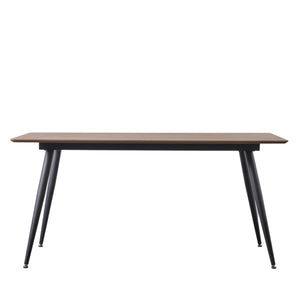 Stanley Walnut Wooden Dining Table