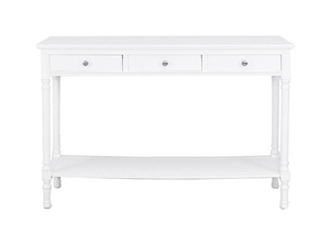 White Balmoral Console Table