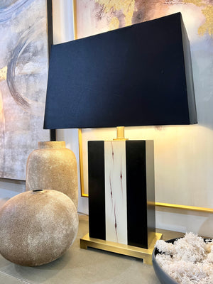 Calden Marble Style Table Lamp
