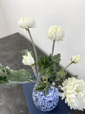 Snowball Chrysanthemum Stems - 3 Colours