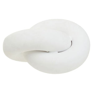 White Newton Knot Sculpture