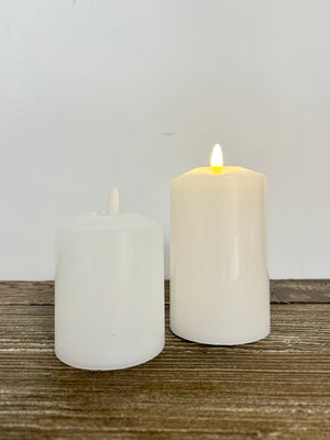 Everyday White LED Candle - 3 Sizes