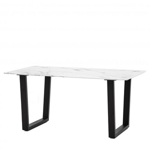 Tonnarello White Marble Table
