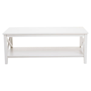 Mitford White Coffee Table